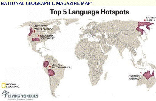 Language Hotspots Language Hotspots