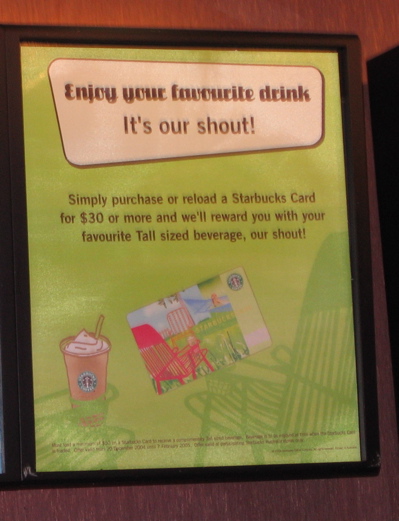  Starbucks in Oz