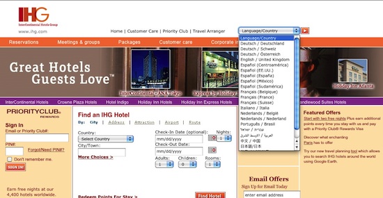 intercontinental hotels intercontinental gateway 500 The best global hotel web site: InterContinental Hotels